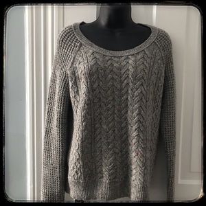 📣SOLD a.n.a Wool and Acrylic Sweater Gray EUC size small
